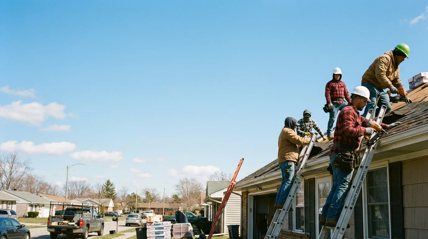 Roofing in Merrill, WI near me